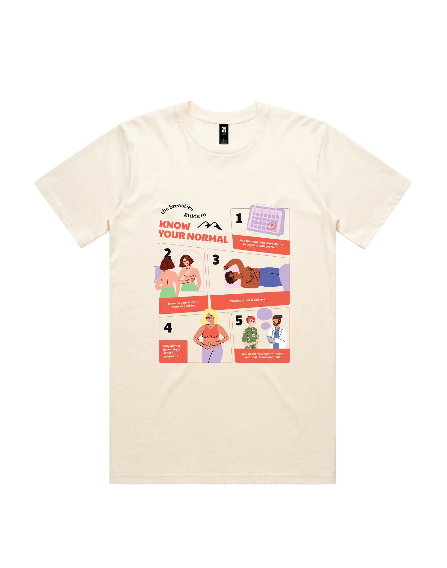 Know Your Normal Tee in Ivory