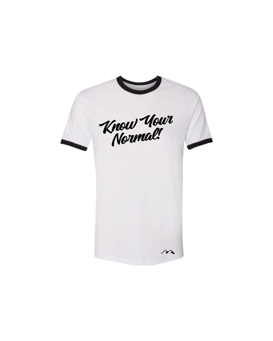 Know Your Normal Ringer Tee