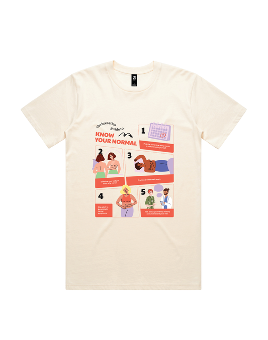 Know Your Normal Tee in Ivory