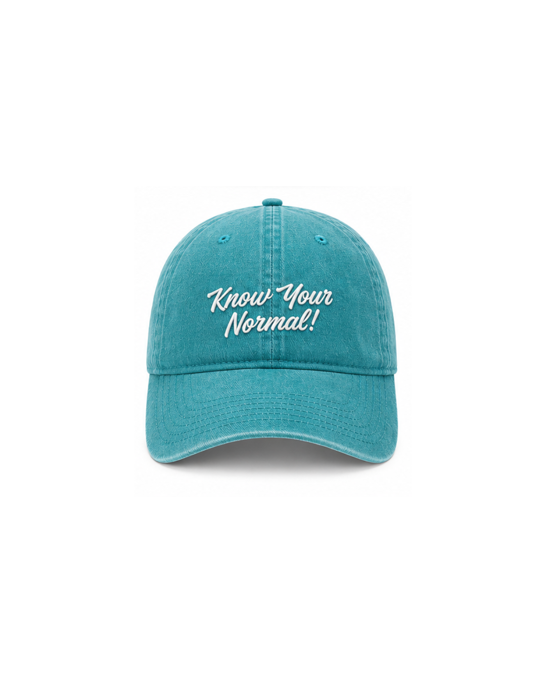 Know Your Normal Hat (Teal)