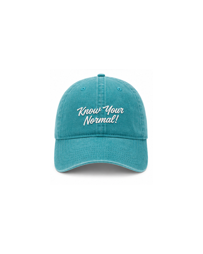 Know Your Normal Hat (Teal)