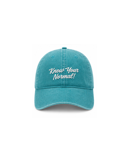 Know Your Normal Hat (Teal)