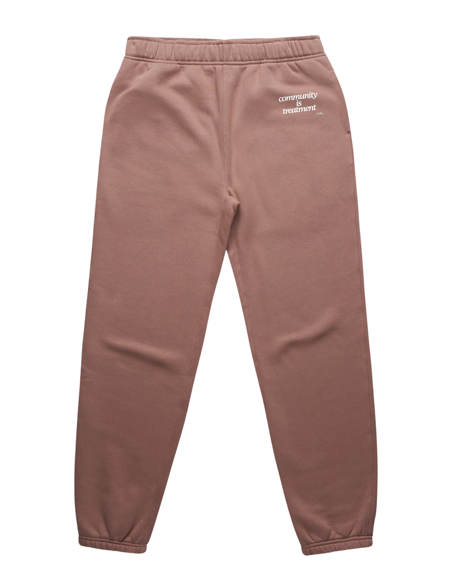 Community is Treatment Embroidered Joggers